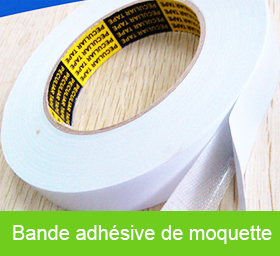 Bande adhésive de moquette