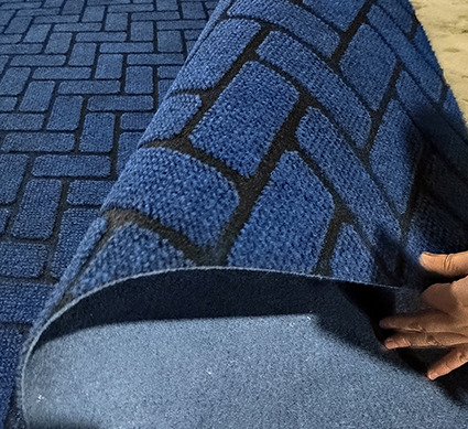Double Color Jacquard Carpet